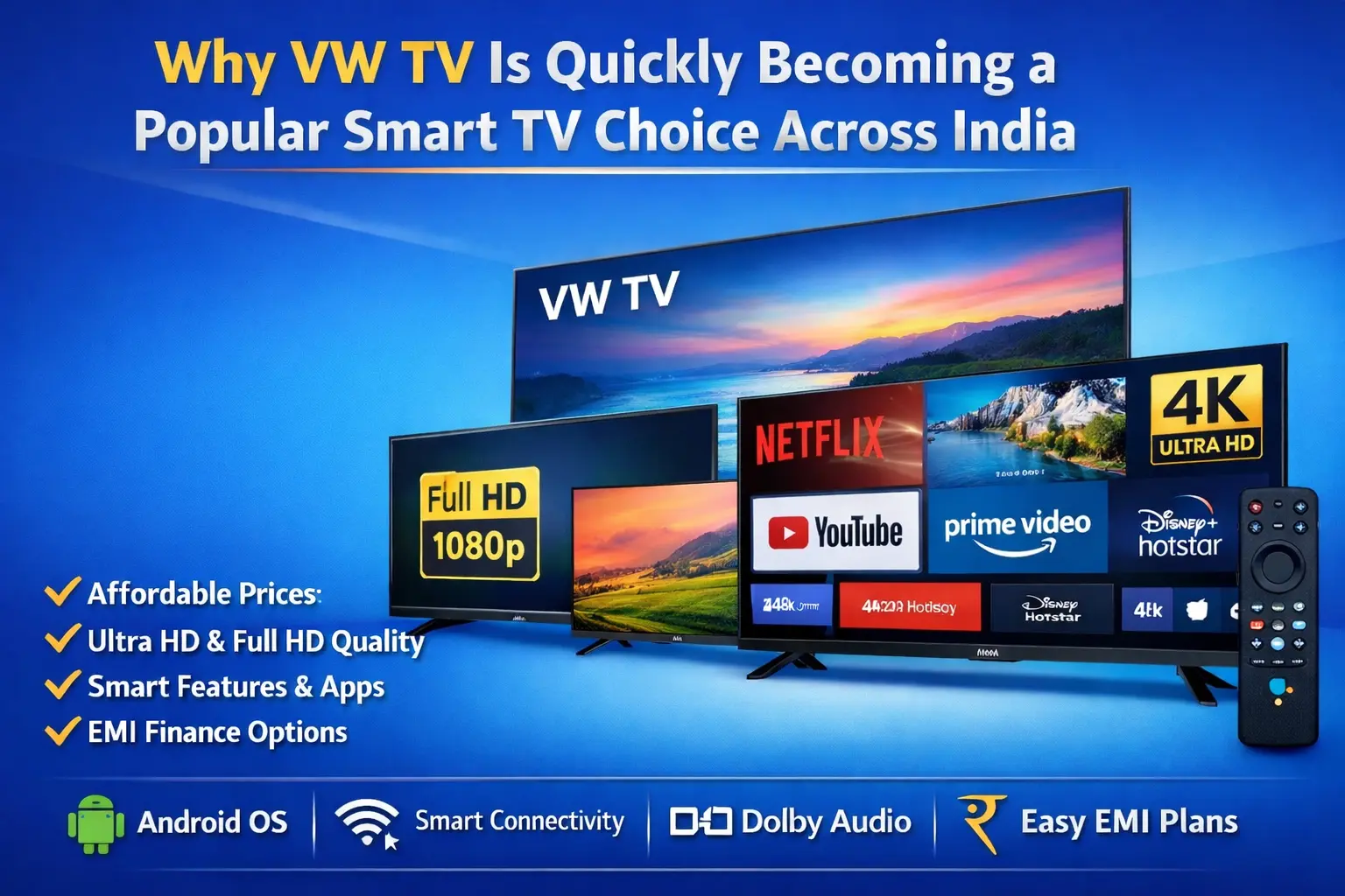 Why VW TV Is Quickly Becoming a Popular Smart TV Choice Across India